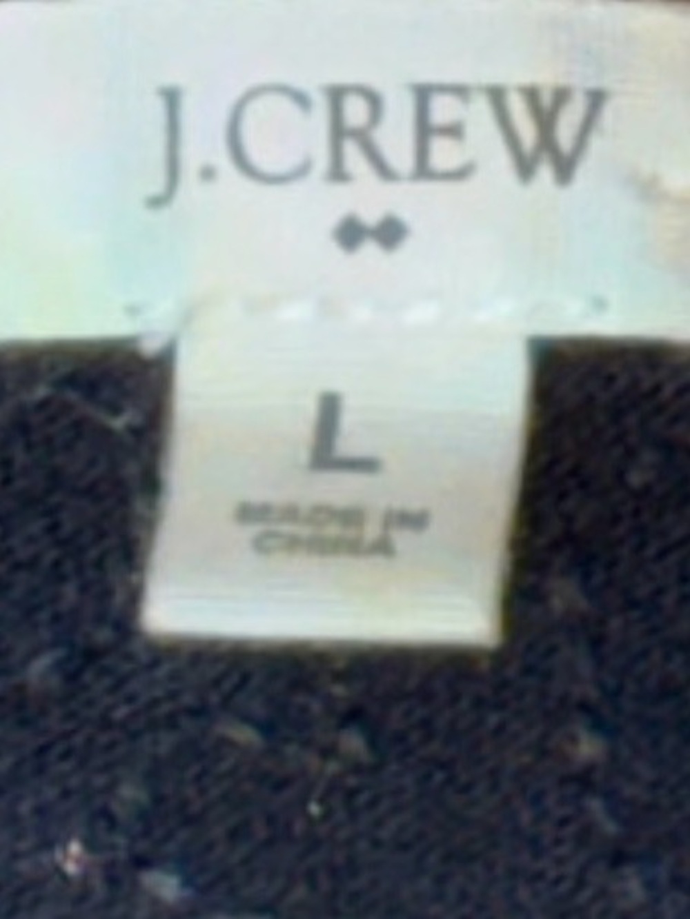 J. Crew Black Short-Sleeve Sequin Tee - Picture 2 of 2